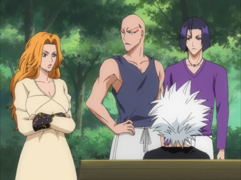 Bleach Ep 128: The Nightmare Arrancar! Team Hitsugaya Moves Out @ 00:05:37