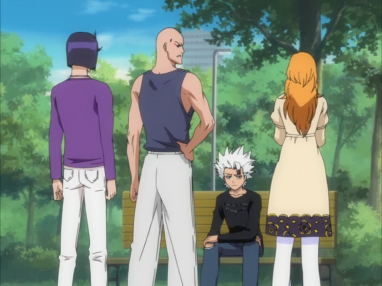 Bleach Ep 128: The Nightmare Arrancar! Team Hitsugaya Moves Out @ 00:05:51