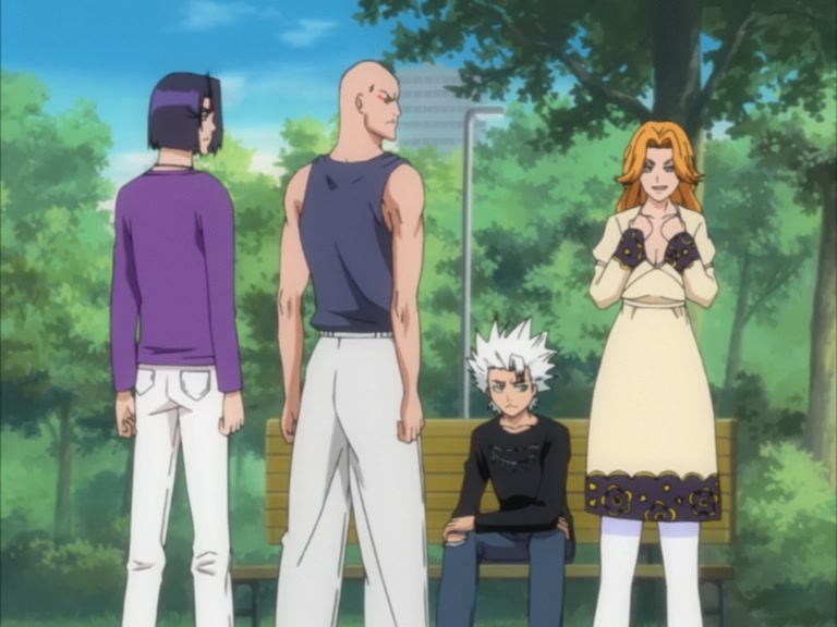 Bleach Ep 128: The Nightmare Arrancar! Team Hitsugaya Moves Out @ 00:06:29