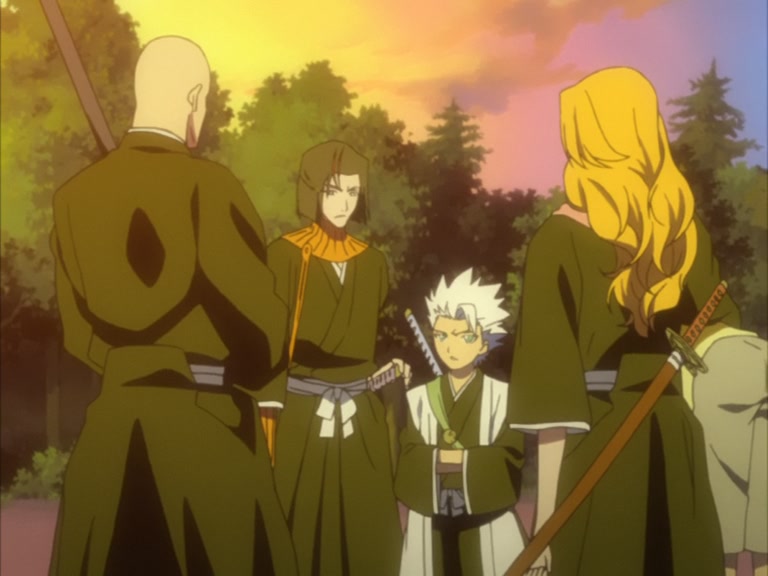 Bleach Ep 128: The Nightmare Arrancar! Team Hitsugaya Moves Out @ 00:13:42