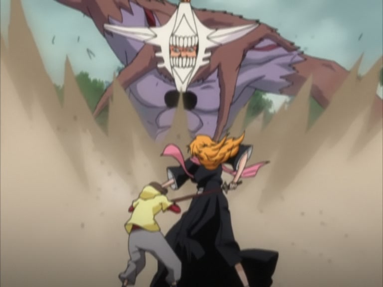 Bleach Ep 131: Rangiku’s Tears, the Sorrowful Parting of Brother and Sister @ 00:05:10