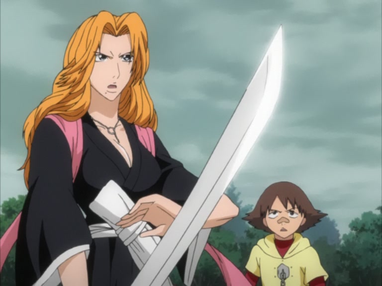 Bleach Ep 131: Rangiku’s Tears, the Sorrowful Parting of Brother and Sister @ 00:05:38
