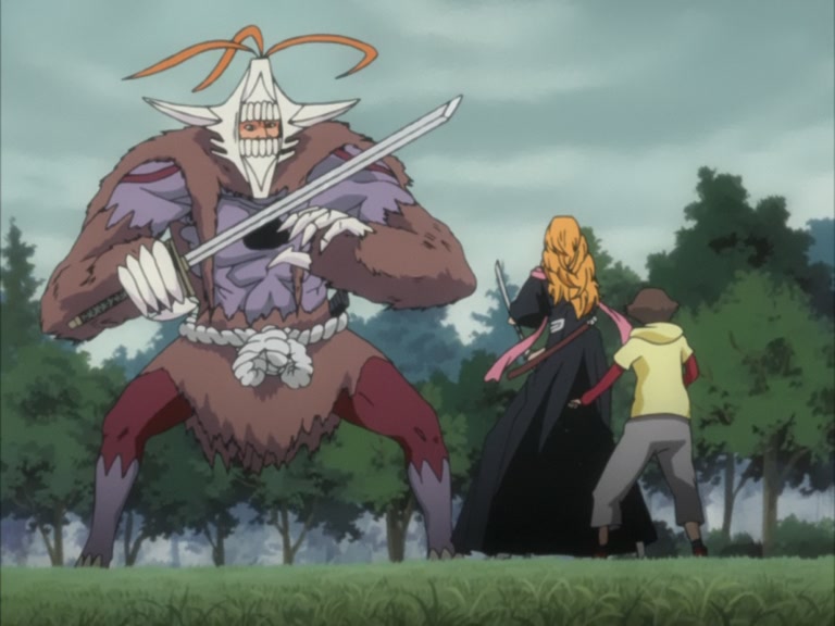 Bleach Ep 131: Rangiku’s Tears, the Sorrowful Parting of Brother and Sister @ 00:05:43
