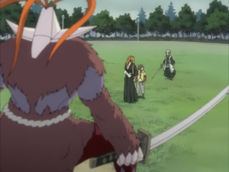 Bleach Ep 131: Rangiku’s Tears, the Sorrowful Parting of Brother and Sister @ 00:07:38