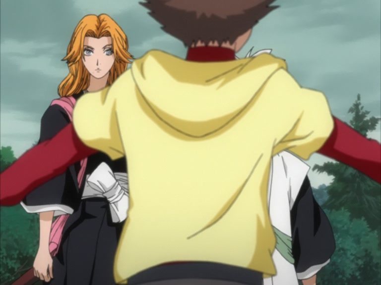 Bleach Ep 131: Rangiku’s Tears, the Sorrowful Parting of Brother and Sister @ 00:08:11
