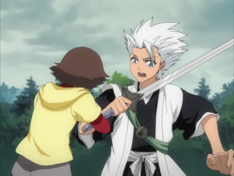 Bleach Ep 131: Rangiku’s Tears, the Sorrowful Parting of Brother and Sister @ 00:08:21