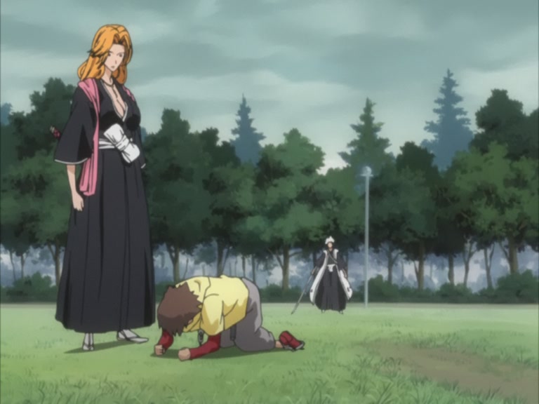 Bleach Ep 131: Rangiku’s Tears, the Sorrowful Parting of Brother and Sister @ 00:10:21