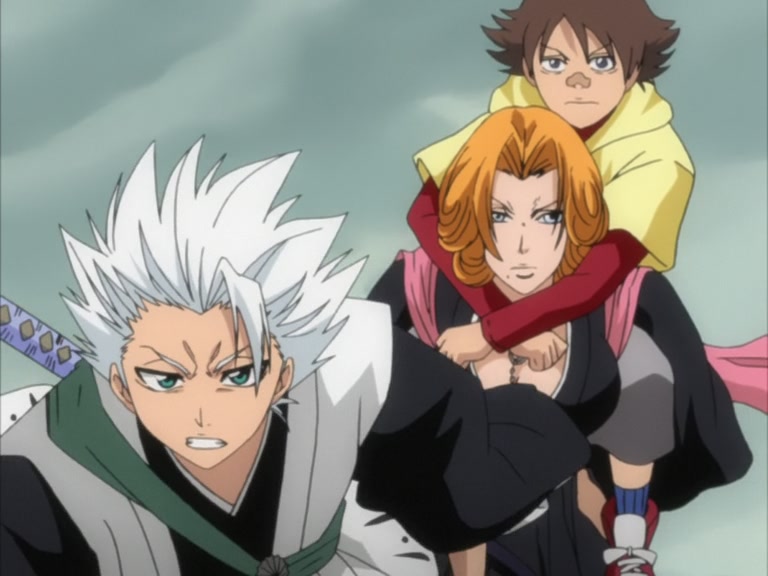 Bleach Ep 131: Rangiku’s Tears, the Sorrowful Parting of Brother and Sister @ 00:14:44