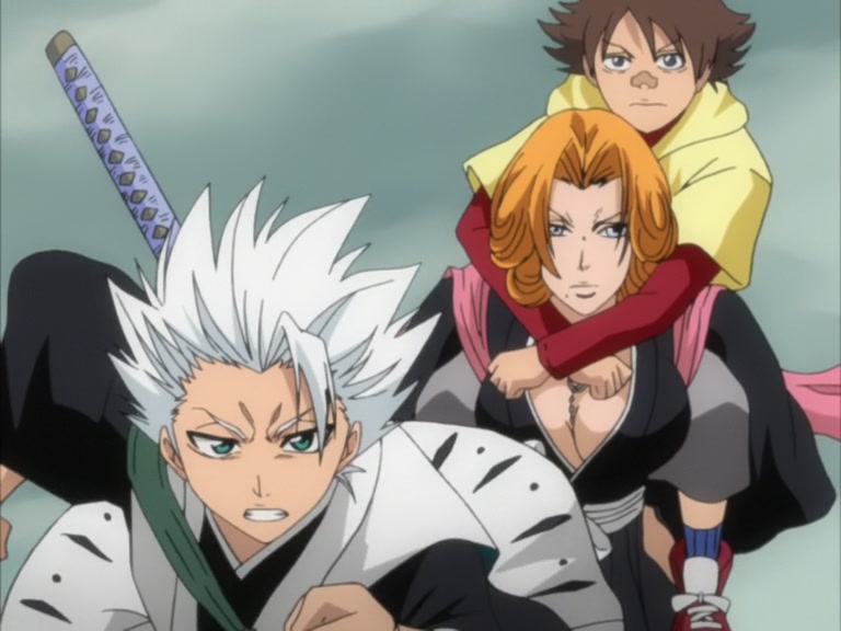 Bleach Ep 131: Rangiku’s Tears, the Sorrowful Parting of Brother and Sister @ 00:14:49