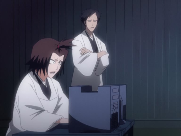 Bleach Ep 131: Rangiku’s Tears, the Sorrowful Parting of Brother and Sister @ 00:16:10