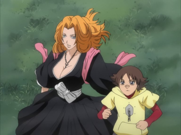 Bleach Ep 131: Rangiku’s Tears, the Sorrowful Parting of Brother and Sister @ 00:17:12