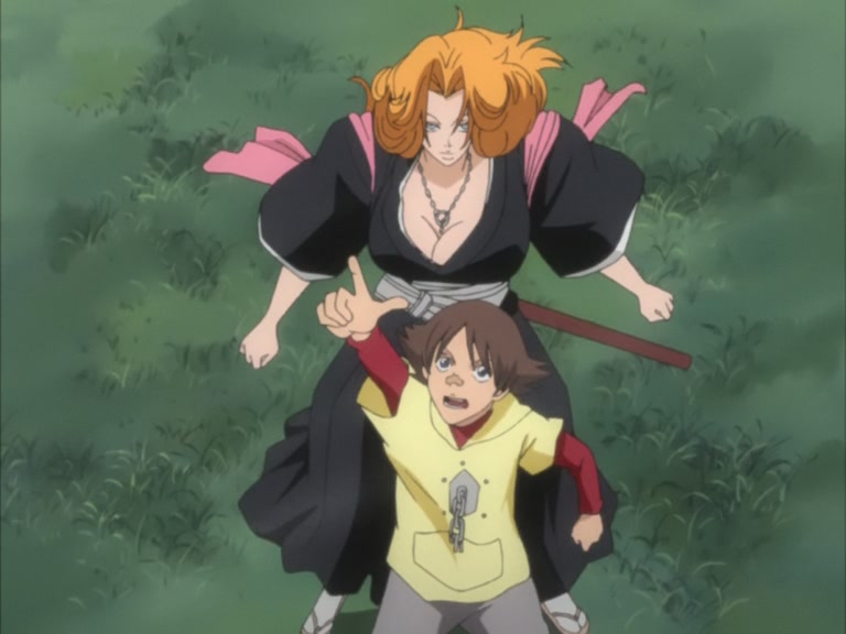 Bleach Ep 131: Rangiku’s Tears, the Sorrowful Parting of Brother and Sister @ 00:17:22