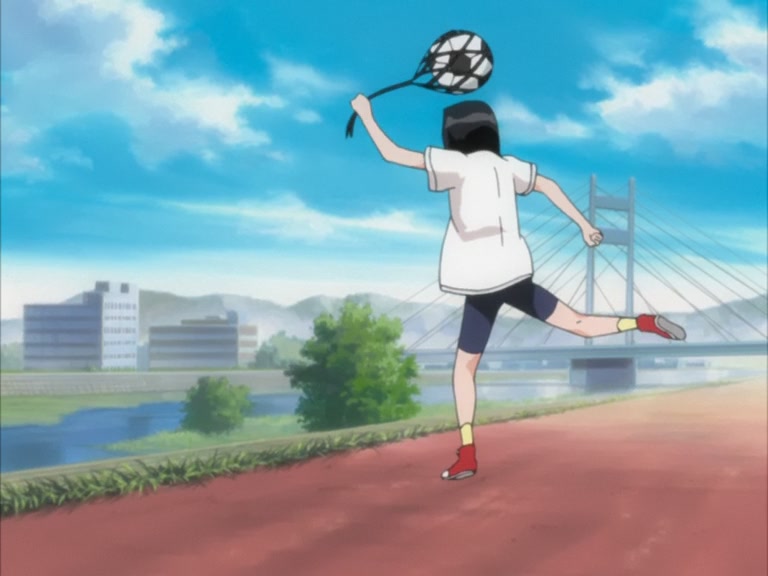 Bleach Ep 132: Hitsugaya, Karin, and Soccer Ball @ 00:01:58