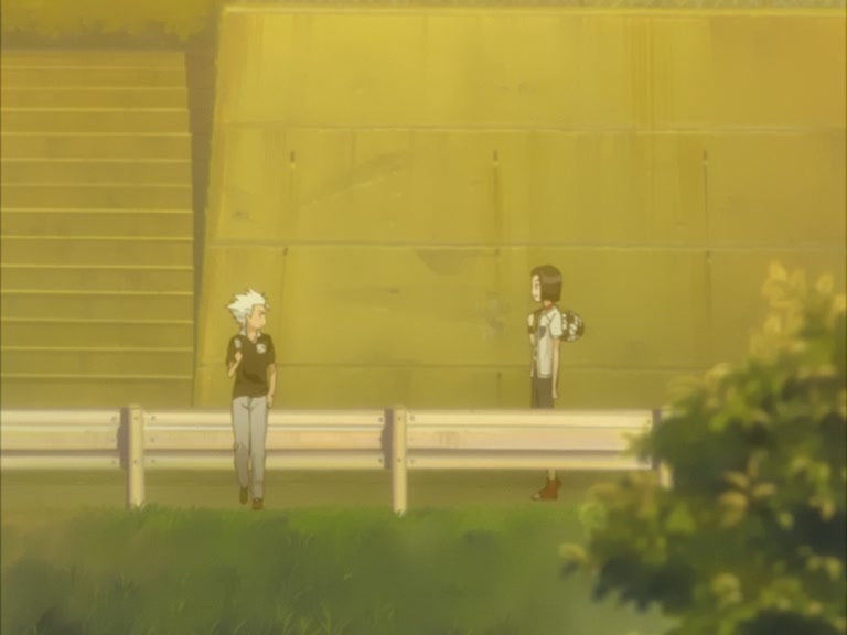 Bleach Ep 132: Hitsugaya, Karin, and Soccer Ball @ 00:06:53