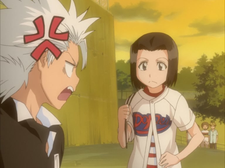 Bleach Ep 132: Hitsugaya, Karin, and Soccer Ball @ 00:07:02