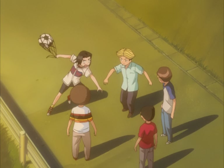 Bleach Ep 132: Hitsugaya, Karin, and Soccer Ball @ 00:07:21