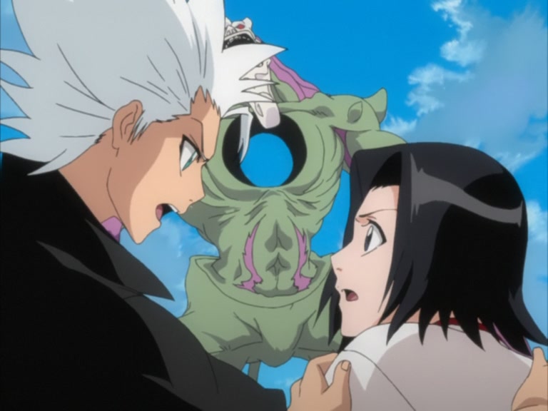 Bleach Ep 132: Hitsugaya, Karin, and Soccer Ball @ 00:18:13