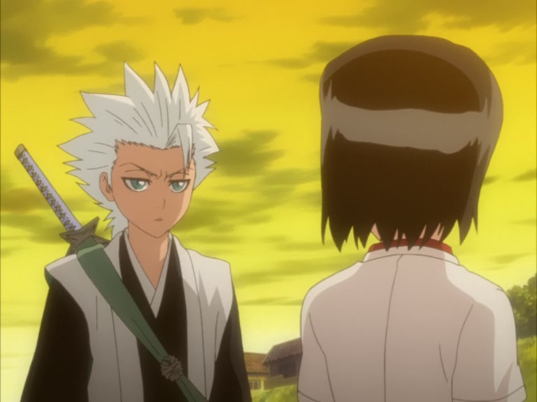 Bleach Ep 132: Hitsugaya, Karin, and Soccer Ball @ 00:19:58