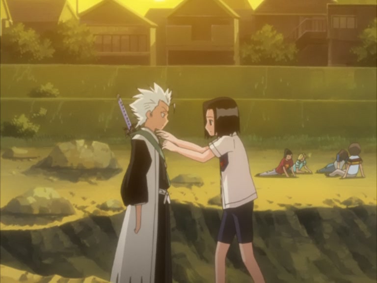 Bleach Ep 132: Hitsugaya, Karin, and Soccer Ball @ 00:20:31