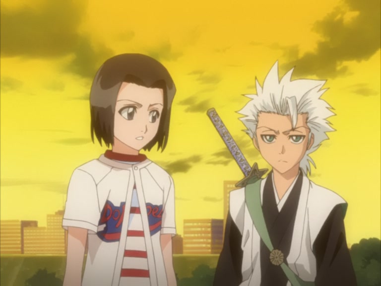 Bleach Ep 132: Hitsugaya, Karin, and Soccer Ball @ 00:21:04