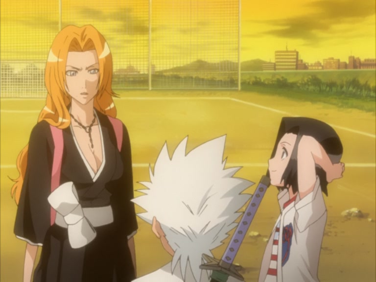 Bleach Ep 132: Hitsugaya, Karin, and Soccer Ball @ 00:21:14