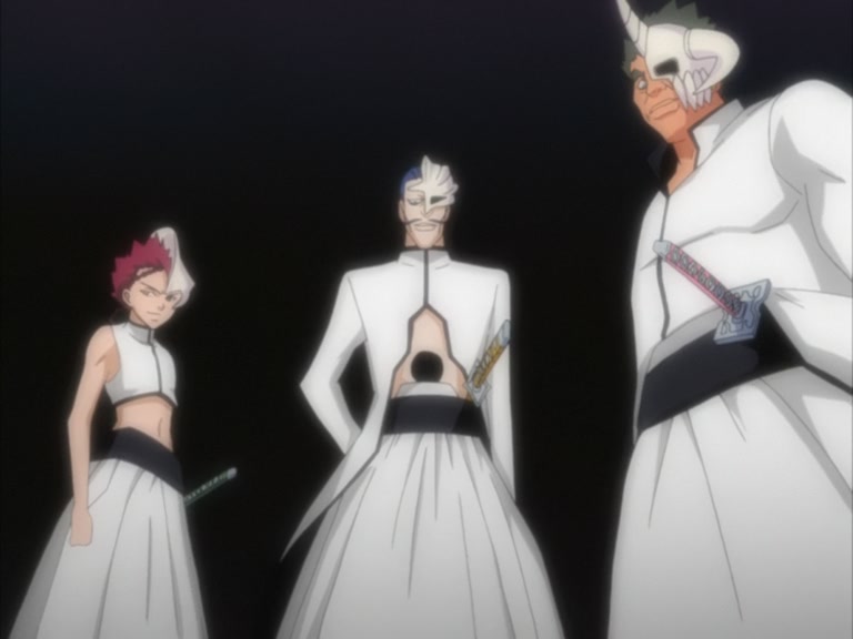 Bleach Ep 136: Civil War in Hueco Mundo! Ulquiorra's Death @ 00:07:36
