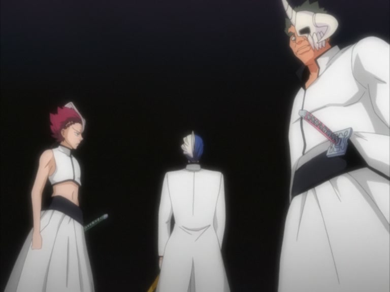 Bleach Ep 136: Civil War in Hueco Mundo! Ulquiorra's Death @ 00:07:40