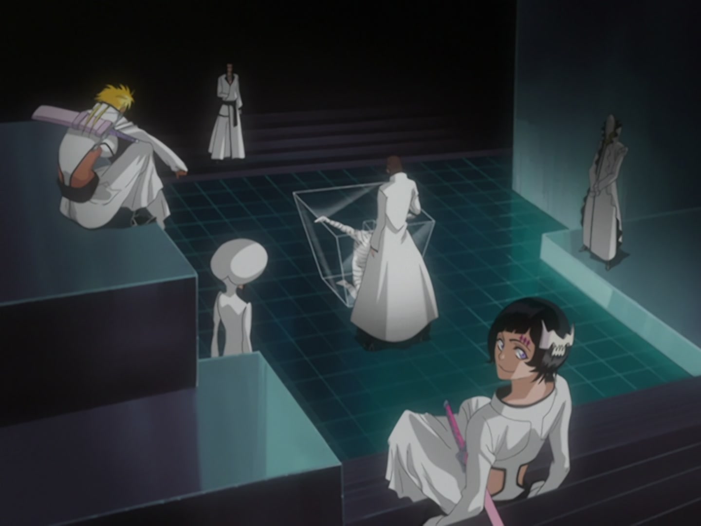 Bleach Ep 138: Hueco Mundo Moves Again! Hitsugaya vs. Yammy @ 00:02:03