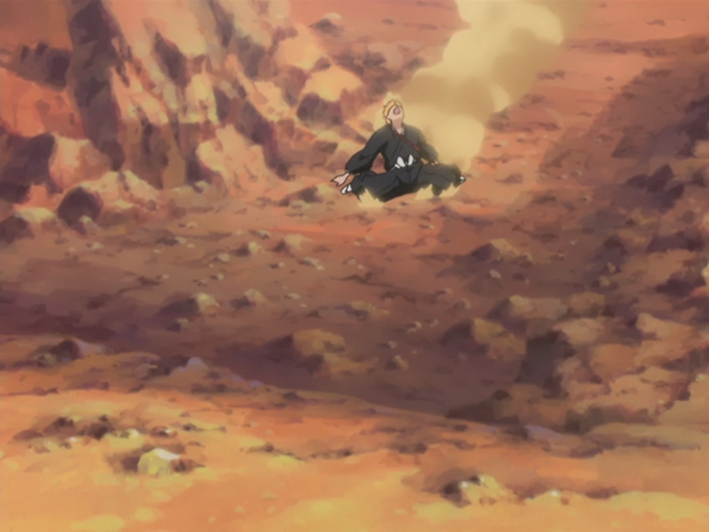 Bleach Ep 138: Hueco Mundo Moves Again! Hitsugaya vs. Yammy @ 00:04:07