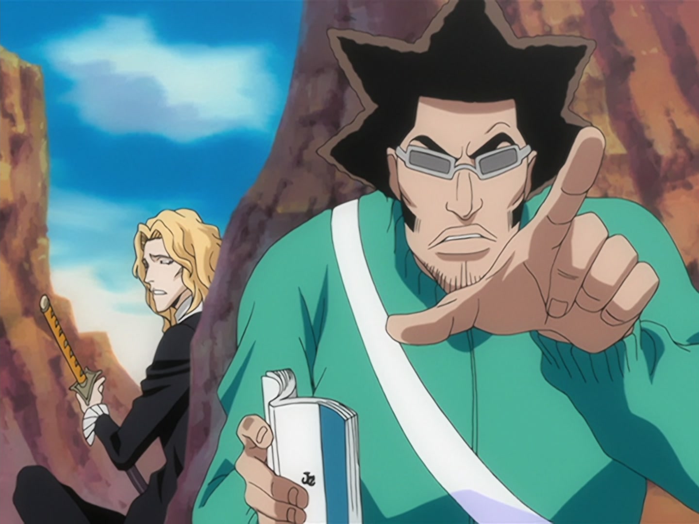 Bleach Ep 138: Hueco Mundo Moves Again! Hitsugaya vs. Yammy @ 00:04:35