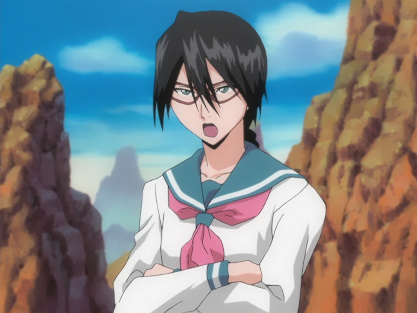 Bleach Ep 138: Hueco Mundo Moves Again! Hitsugaya vs. Yammy @ 00:05:47