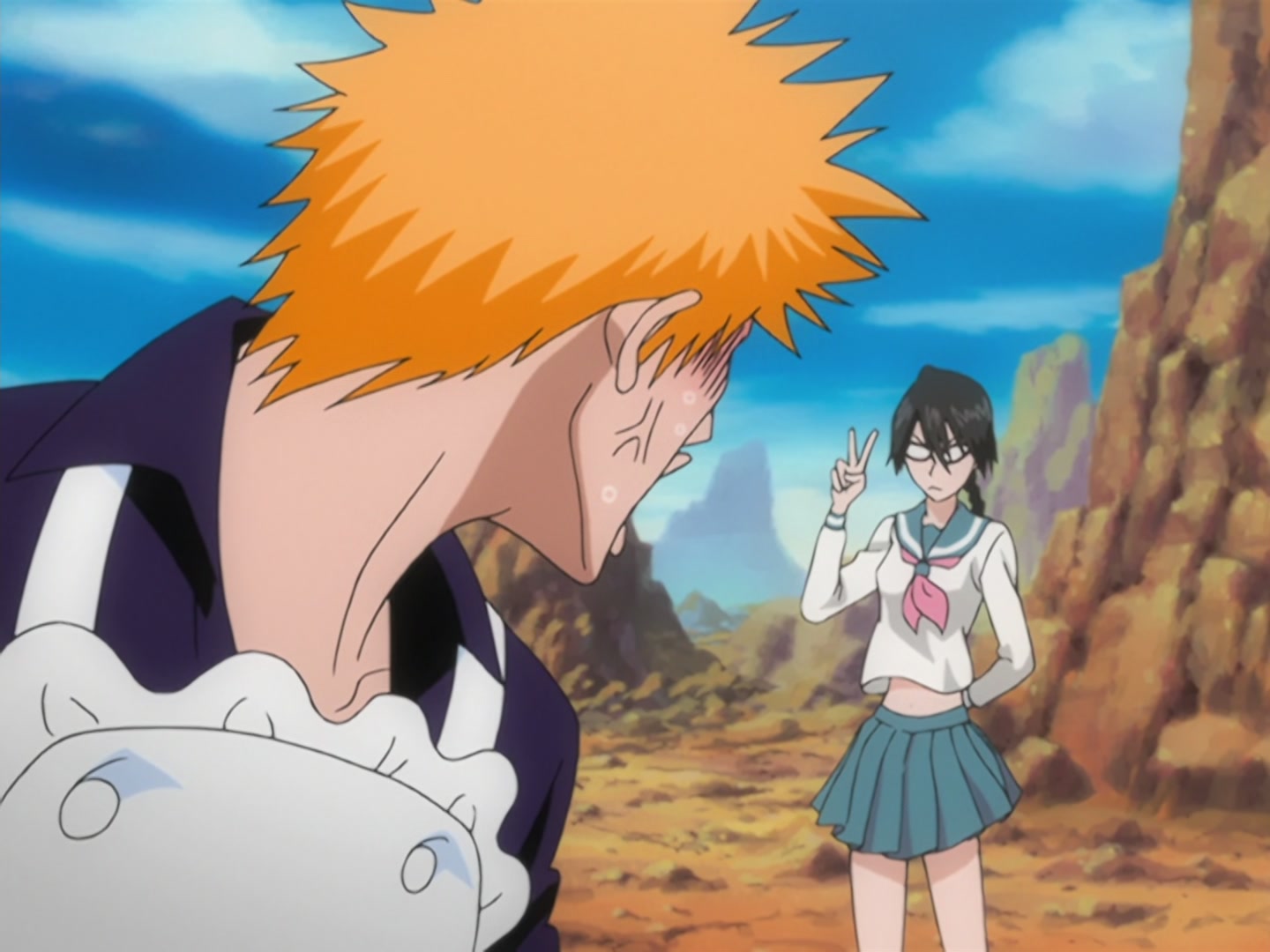 Bleach Ep 138: Hueco Mundo Moves Again! Hitsugaya vs. Yammy @ 00:06:10