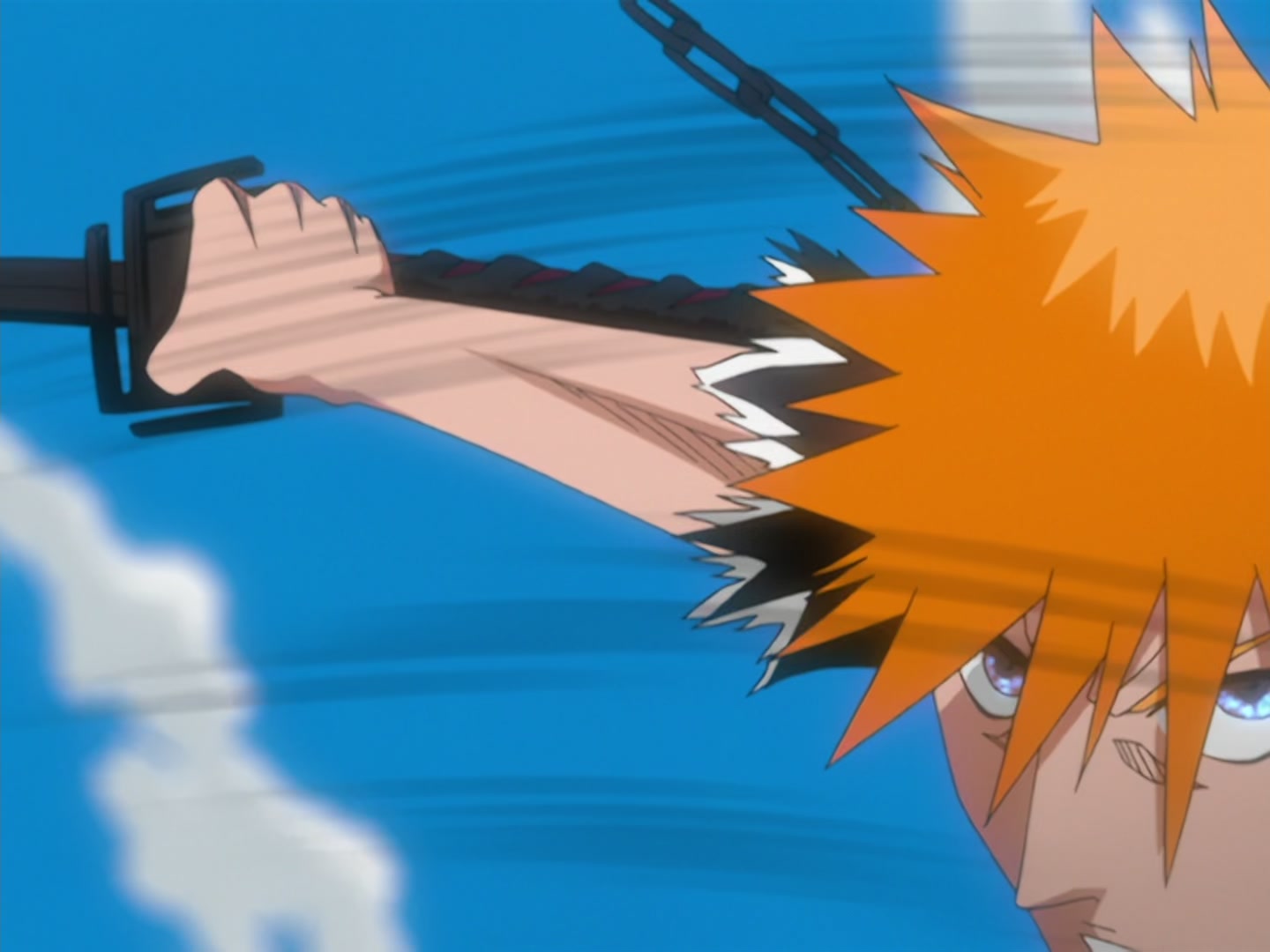 E139 · Ichigo vs. Grimmjow, the 11-second Battle! screencaps