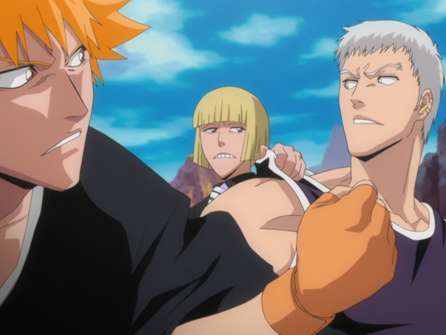 Bleach Ep 139: Ichigo vs. Grimmjow, the 11-second Battle! @ 00:03:20