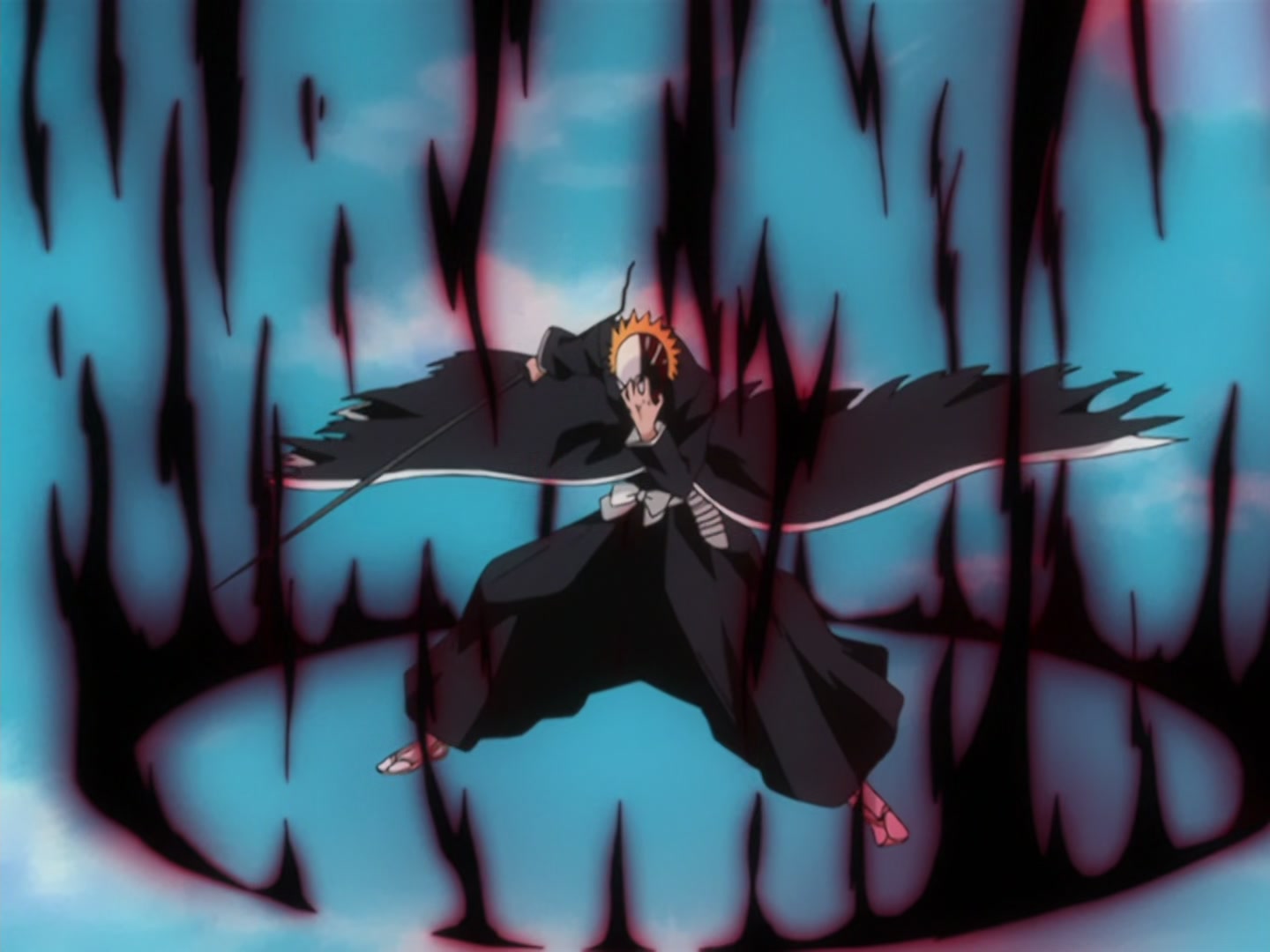 Bleach Ep 139: Ichigo vs. Grimmjow, the 11-second Battle! @ 00:06:12