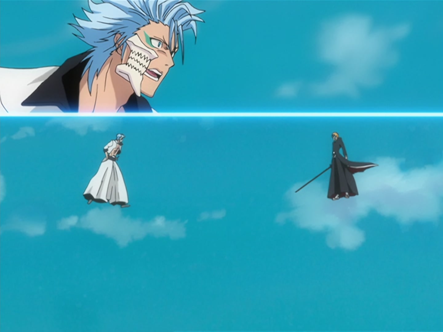 Bleach Ep 139: Ichigo vs. Grimmjow, the 11-second Battle! @ 00:06:21