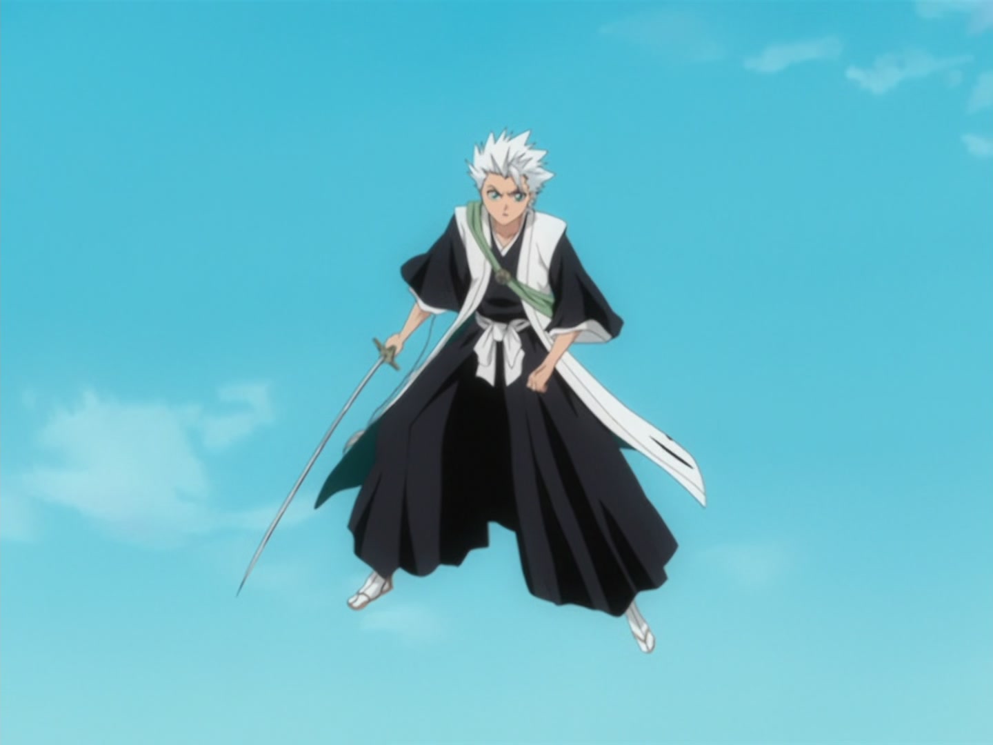 Bleach Ep 139: Ichigo vs. Grimmjow, the 11-second Battle! @ 00:07:52