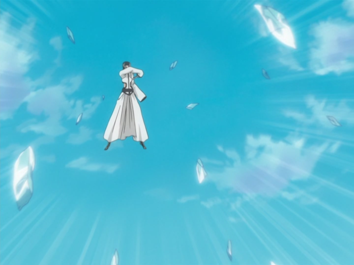 Bleach Ep 139: Ichigo vs. Grimmjow, the 11-second Battle! @ 00:08:16