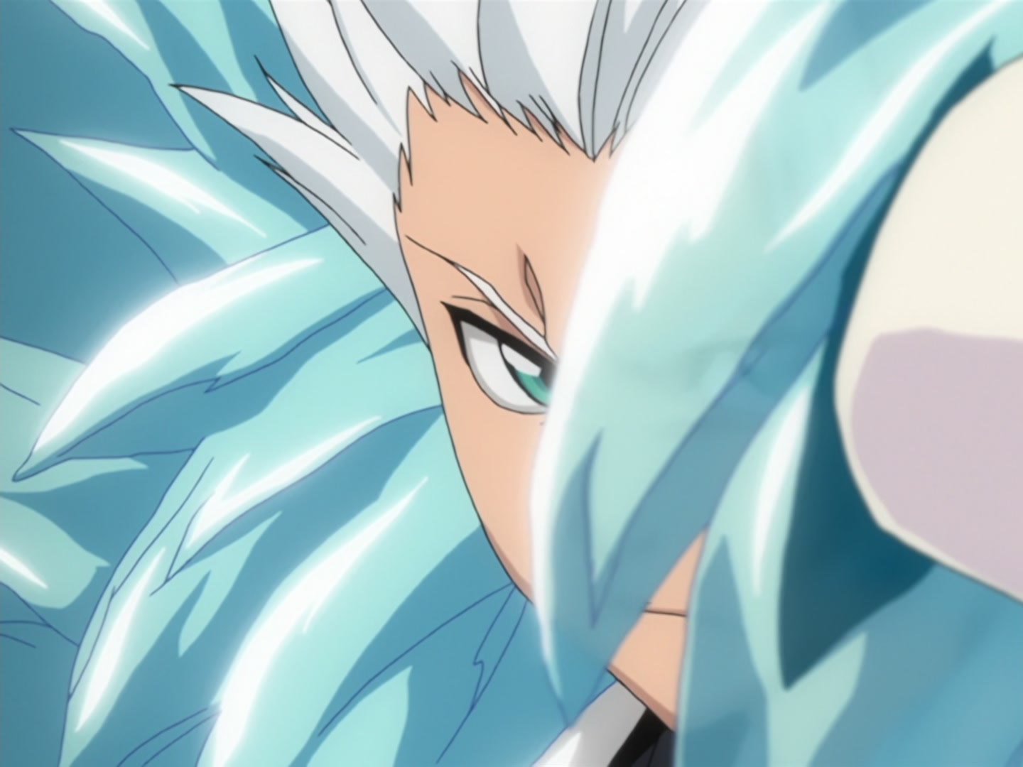 Bleach Ep 139: Ichigo vs. Grimmjow, the 11-second Battle! @ 00:08:40