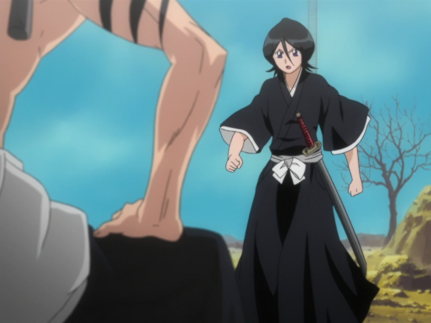 Bleach Ep 139: Ichigo vs. Grimmjow, the 11-second Battle! @ 00:10:11