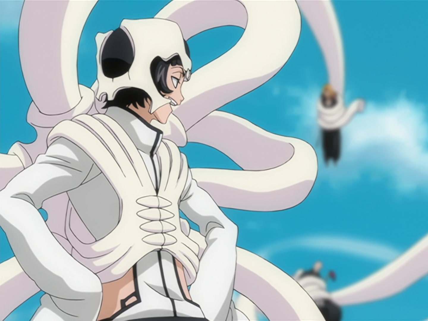 Bleach Ep 140: Ulquiorra's Scheme, the Moment when the Sun Sets @ 00:05:04