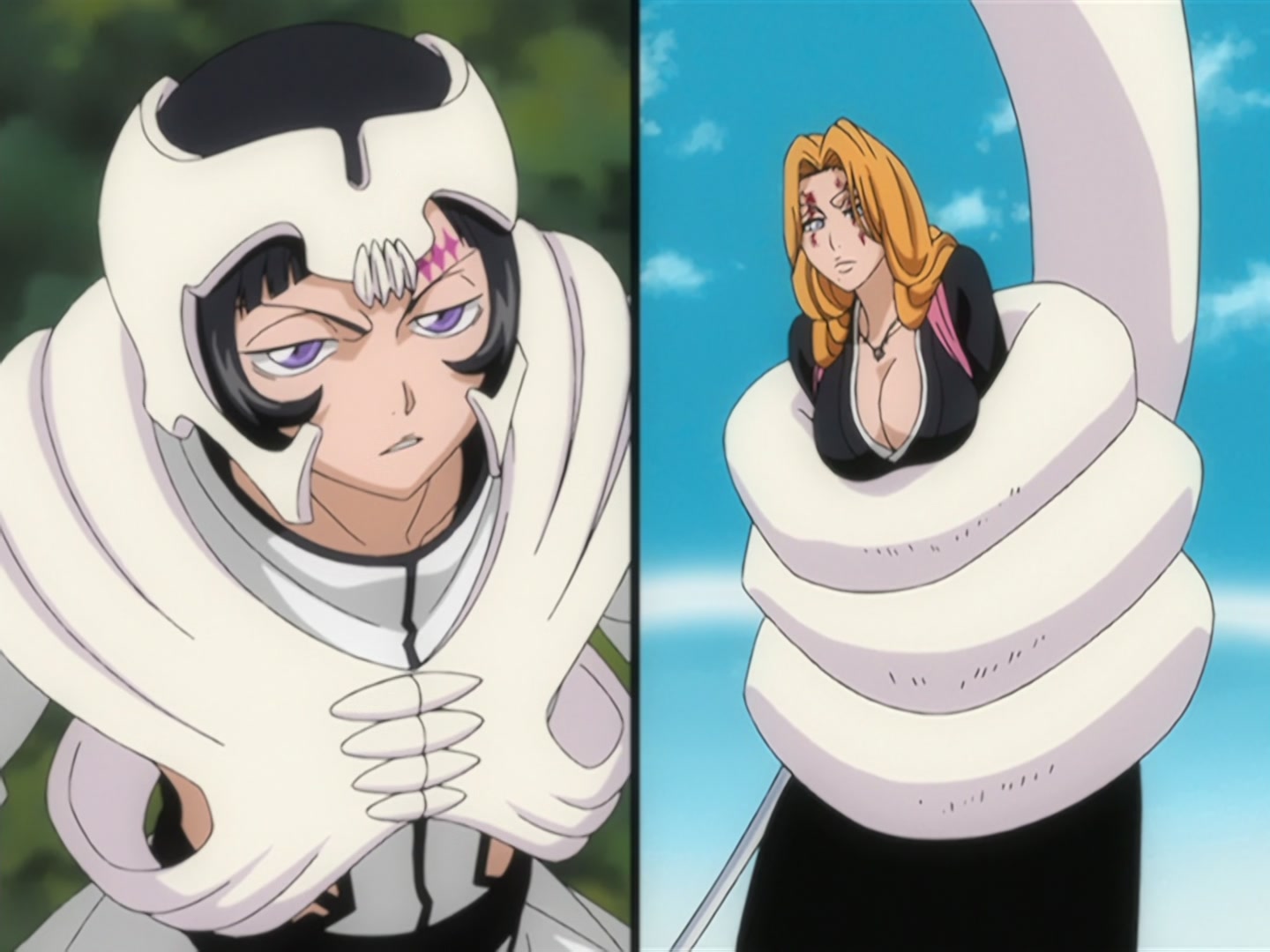 Bleach Ep 140: Ulquiorra's Scheme, the Moment when the Sun Sets @ 00:05:32