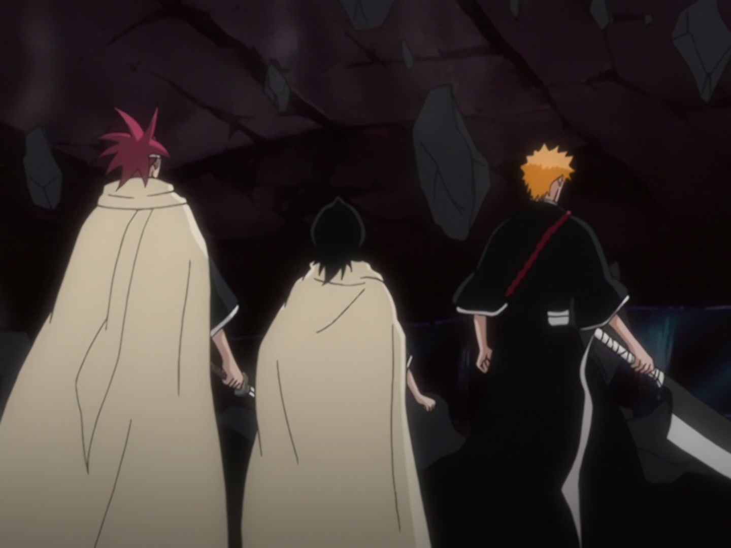 Bleach Ep 150: Oath! Back Here Alive Again @ 00:01:53