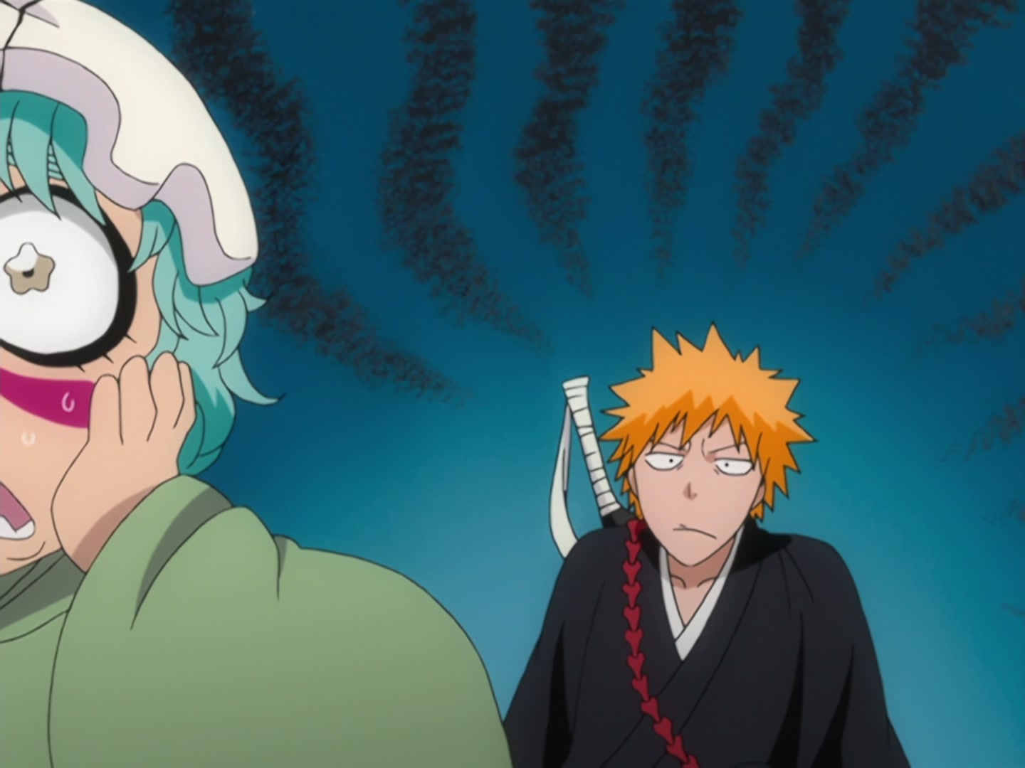 Bleach Ep 151: The Raging Storm! Encounter with the Dancing Arrancar @ 00:05:19