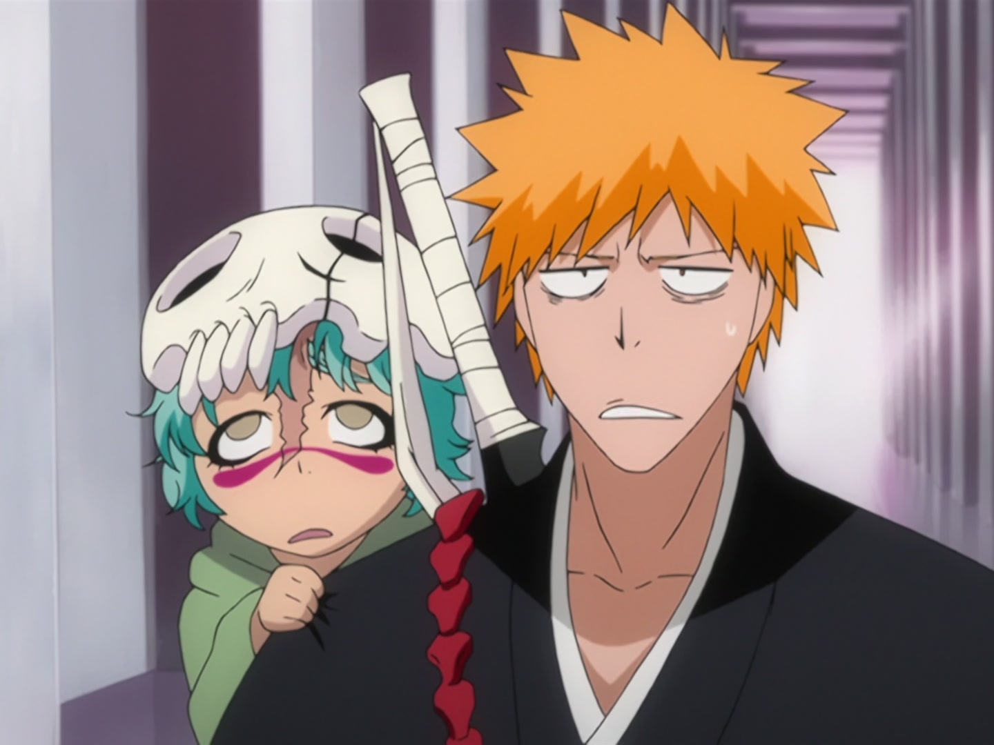 Bleach Ep 151: The Raging Storm! Encounter with the Dancing Arrancar @ 00:07:09