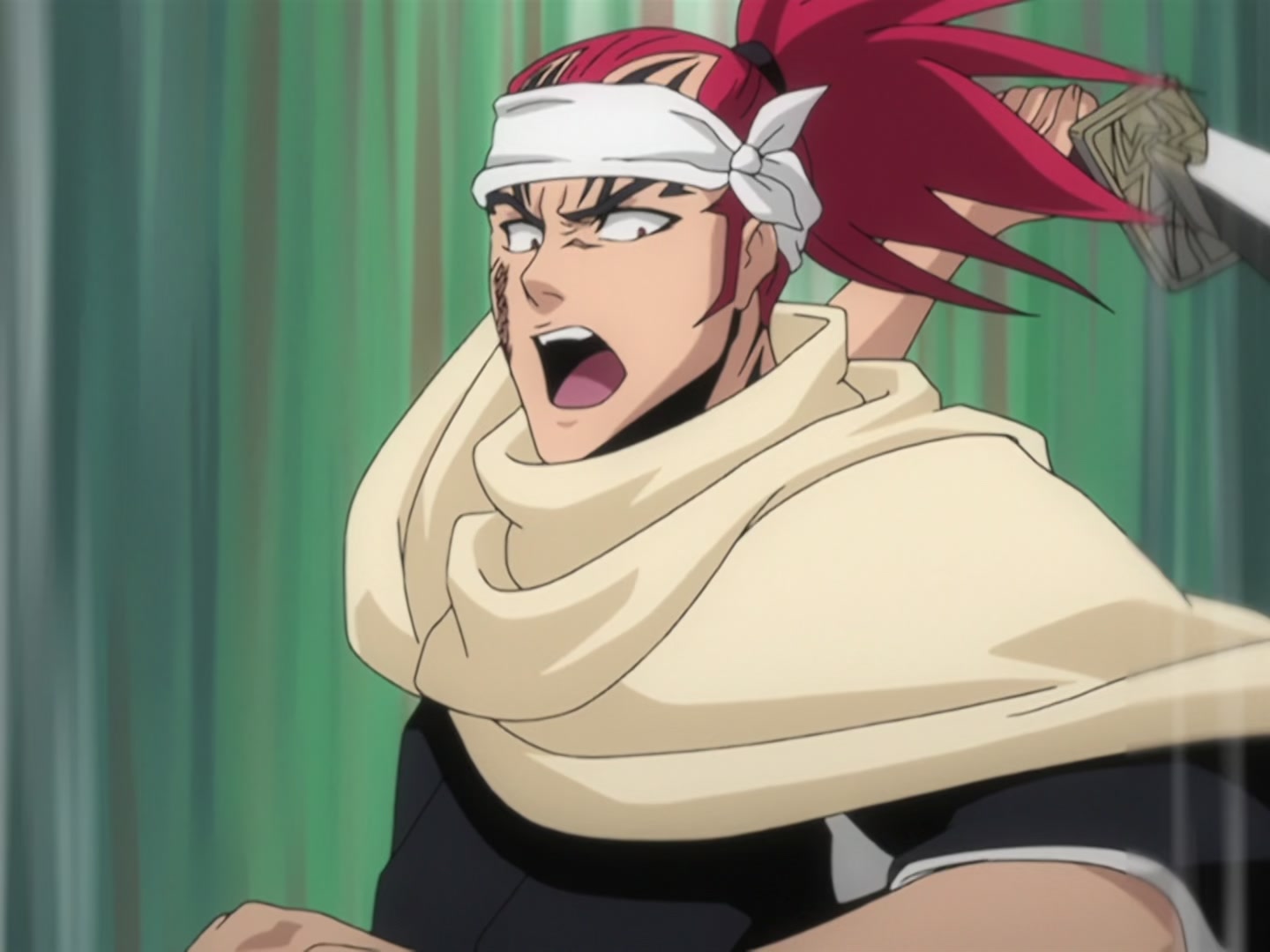 Bleach Ep 162: Szayelaporro Laughs, The Net of Renji Is Trapped @ 00:02:31