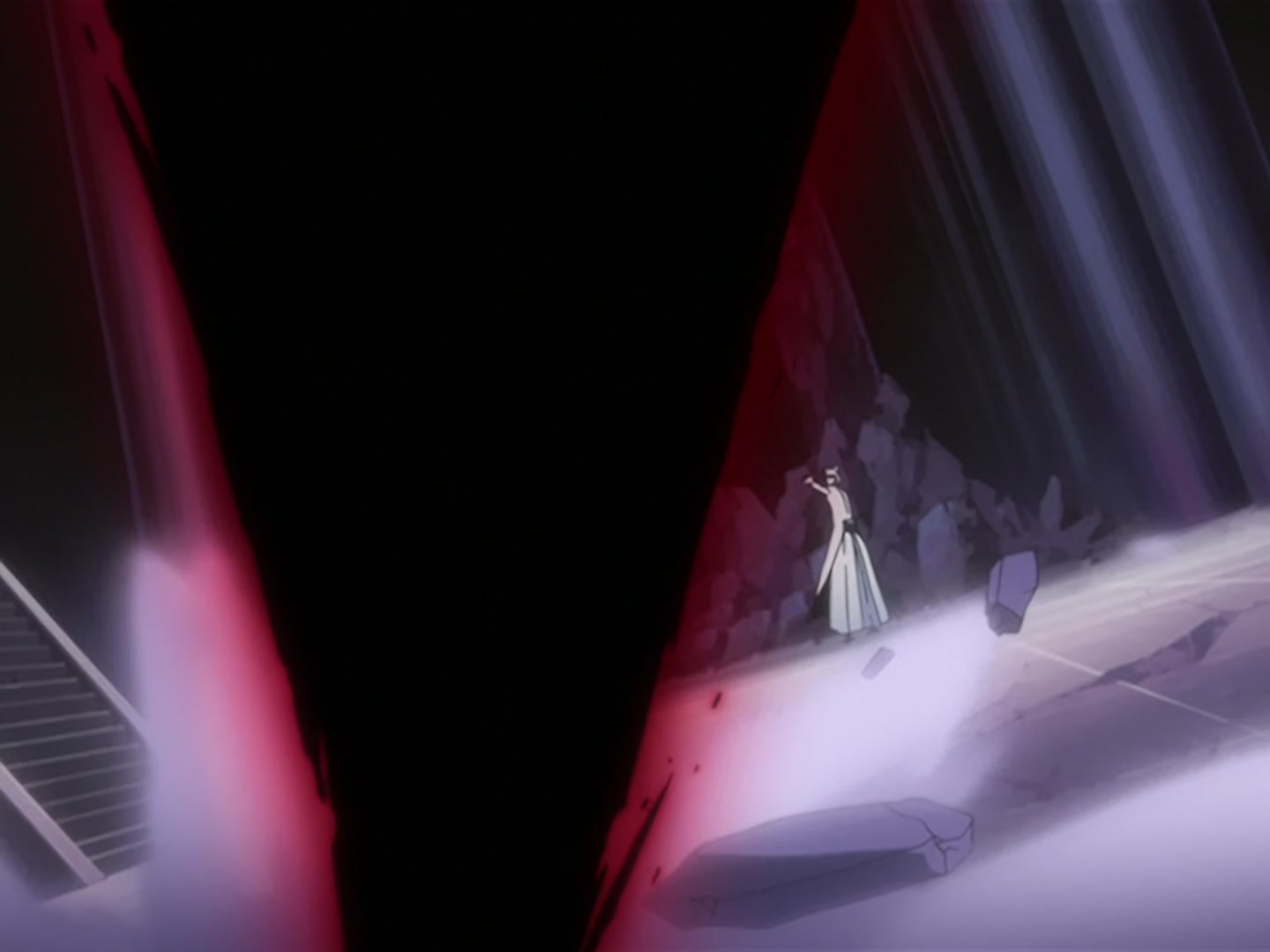 Bleach Ep 162: Szayelaporro Laughs, The Net of Renji Is Trapped @ 00:04:26