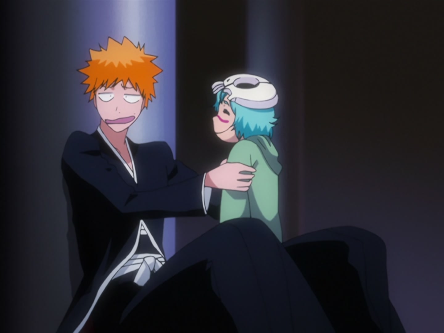 Bleach Ep 162: Szayelaporro Laughs, The Net of Renji Is Trapped @ 00:06:15