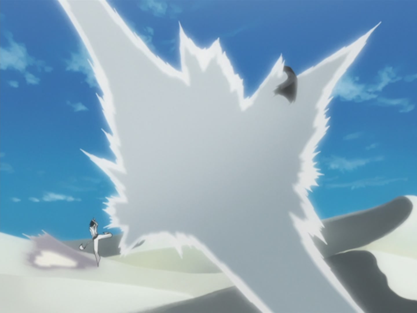 Bleach Ep 162: Szayelaporro Laughs, The Net of Renji Is Trapped @ 00:07:41