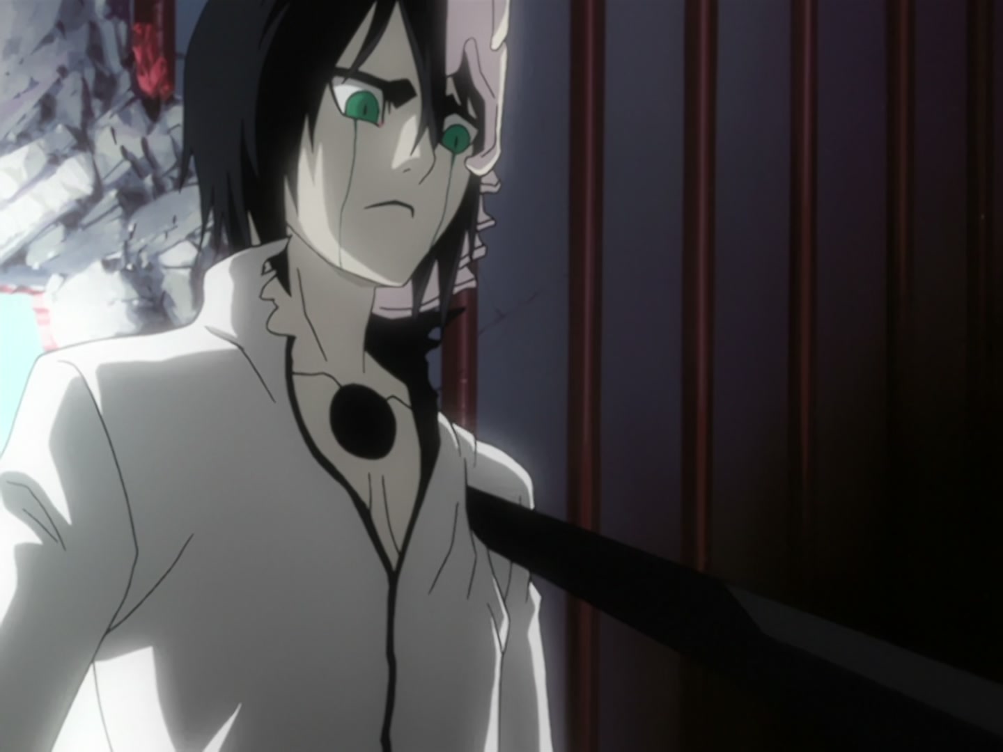 Bleach Ep 162: Szayelaporro Laughs, The Net of Renji Is Trapped @ 00:08:43